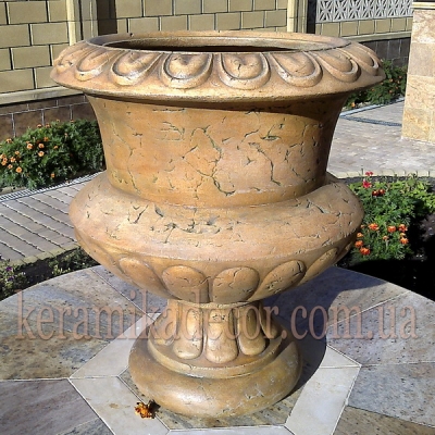 Чаша керамическая для сада купить