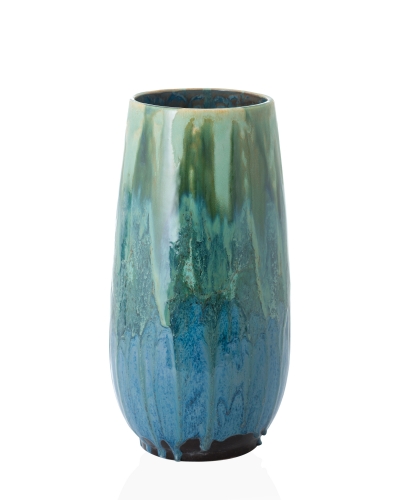 Керамічна ваза "Банан 2" глазур з ефектом