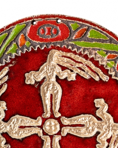 Декоративна тарілка-диск "Сварга в танці"