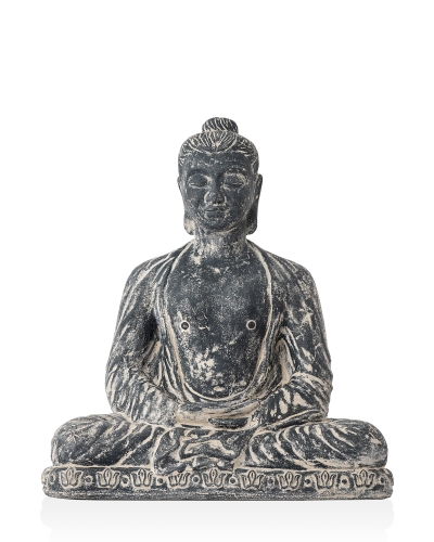 Керамічна скульптура "Будда" h 66см художня викраска