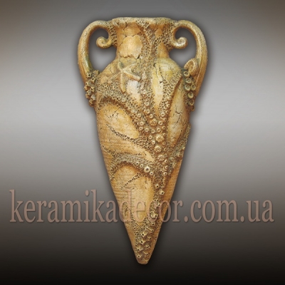 Керамическая амфора для интерьера гостинной, басейна, бани, для ландшафтного дизайна купить Киев Украина