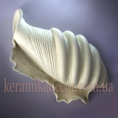 Керамическая морская раковина для декора купить Киев