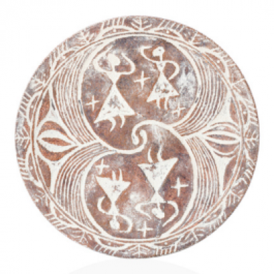 Декоративна тарілка "Танок Богинь" d30 акрил