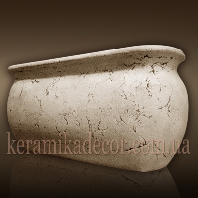 Керамический контейнер крупных размеров для растений и цветов купить