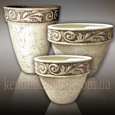 Керамические горшки купить Украина