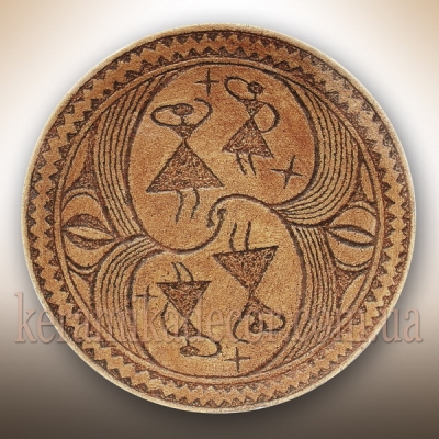 Трипольская тарелка музейная  копия купить Киев