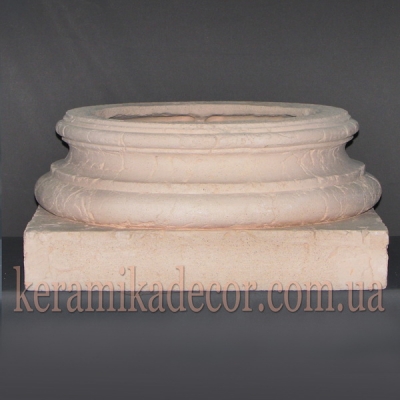 Керамическая база для колонны 380мм (шамот) купить Украина
