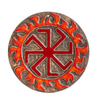 Плакетка "Колядник" глазуроване покриття