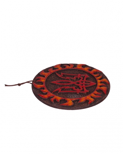 Плакетка "Тризуб" в глазурованому покритті