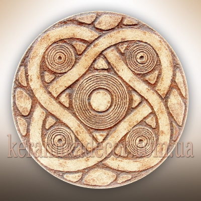 Керамическая Трипольская тарелка купить Киев