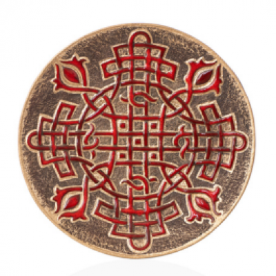 Декоративна тарілка "Обережний хрест"