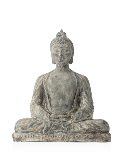 Керамічна скульптура "Будда" h 68см художня викраска