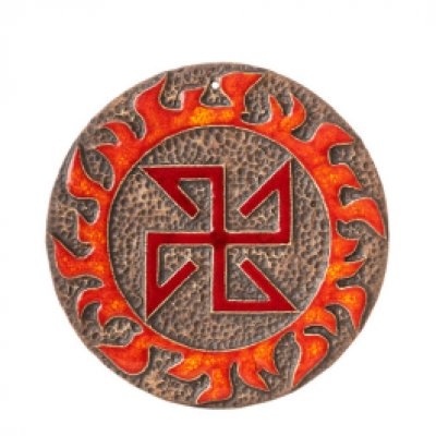 Плакетка "Солонь" в глазурованому покритті