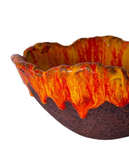 Керамічна тарілка "Квітка"