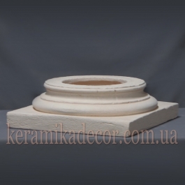 Керамічна колона D=220мм. База №1 с плинтом k-04