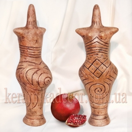 Керамічна "Трипільська баба" велика ts-7