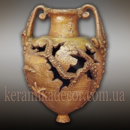Керамічна амфора "Морське дно" а-57