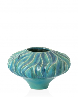 Керамічна ваза "Балі №2" глазур-рельєф