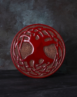 Диск "Дерево Всемир'я" d19 глазур