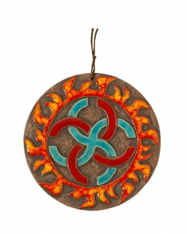 Плакетка "Весільник" глазур