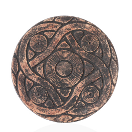 Декоративна тарілка "П'ятий Елемент" d30 ангоб