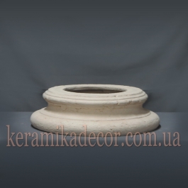 Керамічна колона D=220мм. База №2 без плинта k-07
