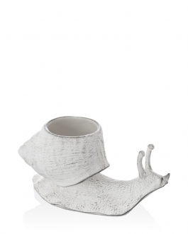 Керамічне кашпо Равлик