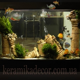 Аква ландшафт "Руїни Трої" L-11