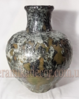 Керамічна ваза "Застигла лава"