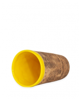 Керамічна чашка "Вежа" з декором