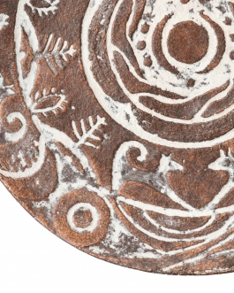 Декоративна тарілка "Календар" d30 ангоб