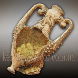 Керамічна амфора "Морське дно" а-2601