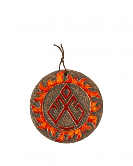 Плакетка "Леля" глазур