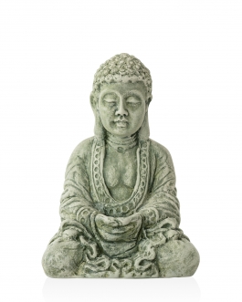 Керамічна скульптура "Будда" h 22см художня викраска