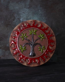 Диск "Богиня Жива" d19 глазур