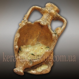 Керамічна амфора "Морське дно" а-1601