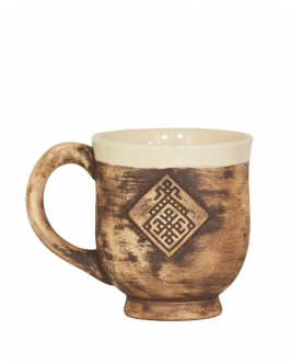 Керамічна чашка "Бутон" з символом