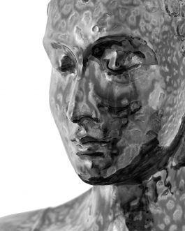 Керамічна скульптура "Будда" глазуроване покриття