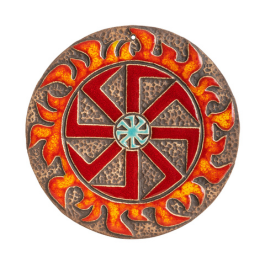 Плакетка "Світовит" глазуроване покриття