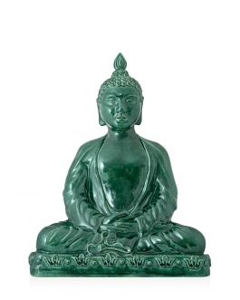 Керамічна скульптура "Будда" h 40см глазуроване покриття