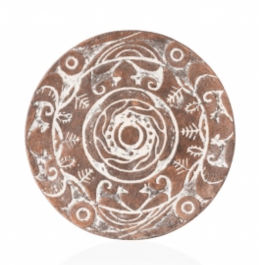 Декоративна тарілка "Календар" d30 ангоб