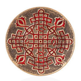 Декоративна тарілка "Обережний хрест"