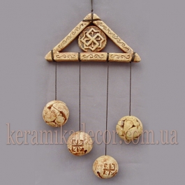 Домашній оберіг "Бубенці-трикутник" do-3