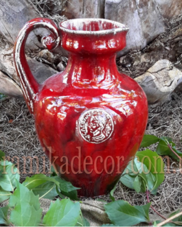 Керамічний глек v-44 глазуроване покриття